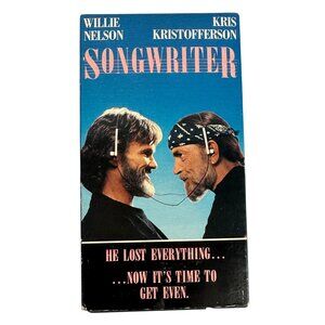 Songwriter VHS 1984 Comedy Drama Willie Nelson Kris Kristofferson Goodtimes